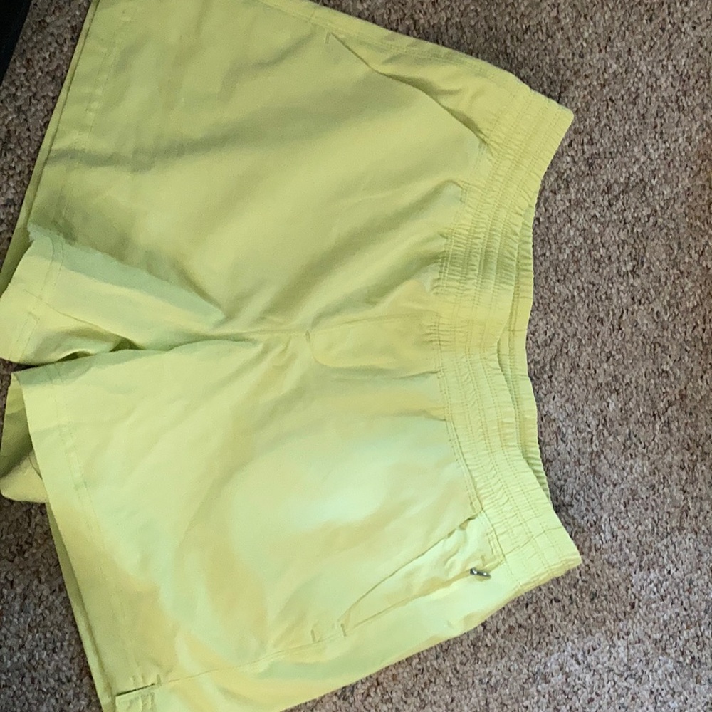Neon green active shorts from old navy active